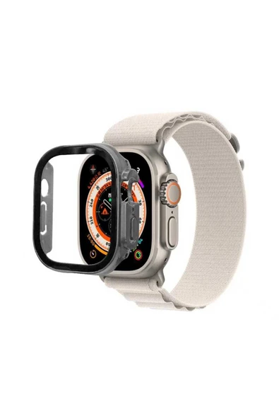 HEPTEKİLETİŞİM Watch Ultra 49mm Sert PC Kasa Koruyucu Gard 22 ürün görseli 1