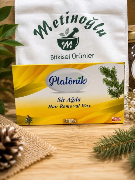 Platonik Kalıp Ağda Naturel ürün görseli 1