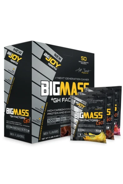 Bigjoy Bigjoy Big Mass 5000 G 50 Saşe - Mix Aromalı ürün görseli 1