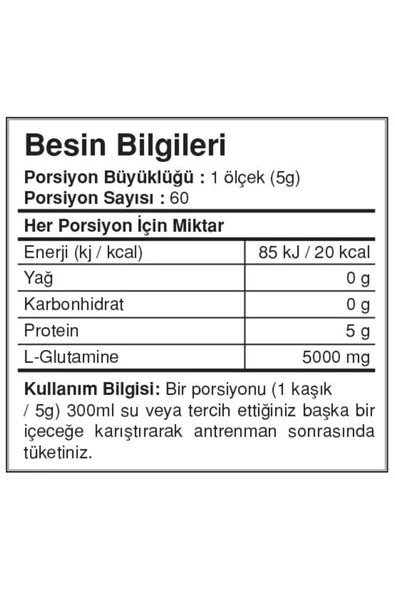Bigjoy Glutabig Powder Aromasiz 300g - Resim 3