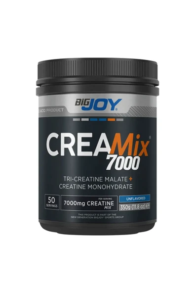 Bigjoy Kreatin Creamix 7000 Tri-Creatine Malate & Creatine Monohidrat 350 g 50 Servis ürün görseli 1
