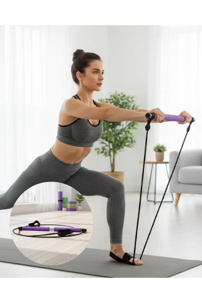 SAYARMARKT Çok Amaçlı Pilates Bar Yoga ve Fitness İçin Profesyonel Tasarım ürün görseli 1