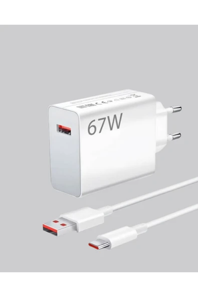 SAYARMARKT 67 Watt Type C Turbo Şarj Seti - Resim 5
