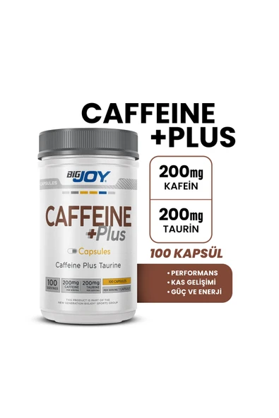 Bigjoy Sports Caffeine Plus 100 Kapsül - Resim 2