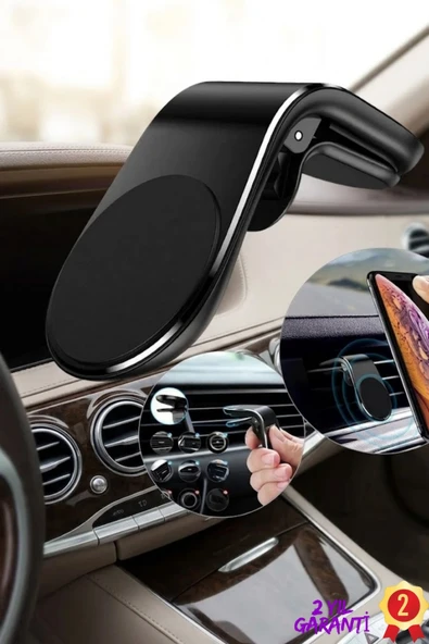 SAYARMARKT Mini Manyetikli Araç Telefon Tutucu Güçlü Mıknatıslı Pratik Kullanım Aparatı ürün görseli 1