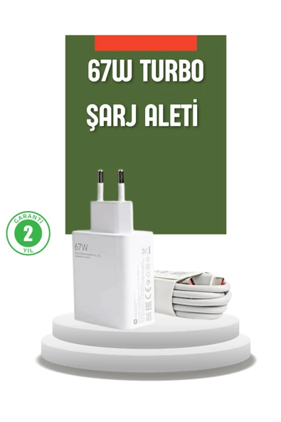 SAYARMARKT 67 Watt Turbo Şarj Cihazı Redmi Note 10 11 12 Uyumlu ürün görseli 1