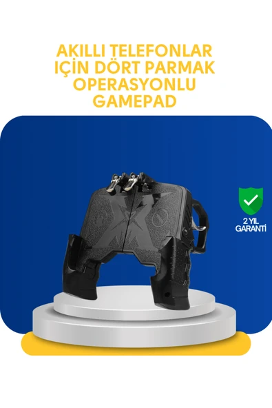 SAYARMARKT Gerçekçi Oyun Deneyimi Sunan Dört Parmak Mobil Gamepad ürün görseli 1