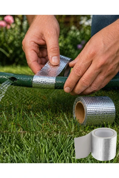 SAYARMARKT 96mm Su Kaçak Önleyici Tamir Bandı 2 Metre Güçlü Yapışkanlı Onarım Bandı ürün görseli 1