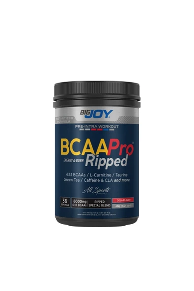 Bigjoy Sports Amino Asit Bcaa Pro Ripped Kola Aromalı 432g 36 Servis ürün görseli 1