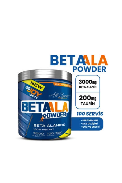 Bigjoy Betaala Betaalanine 300g 100 Servis Beta Alanin Amino Asit - Resim 3