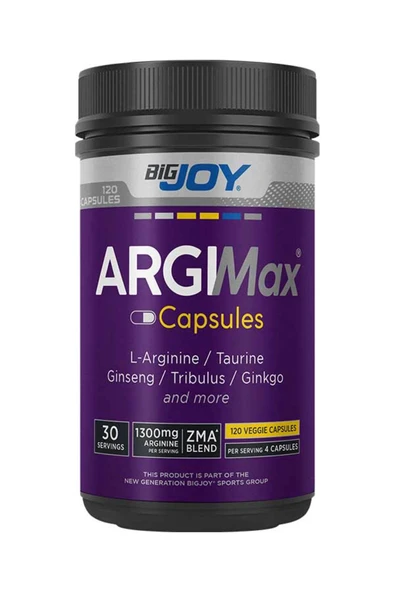 Bigjoy Argimax 120 Kapsül ürün görseli 1