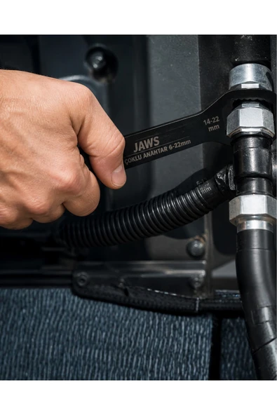 SAYARMARKT Evrensel Çok Amaçlı Anahtar 6 22 mm İnç ve Metrik Uyumlu Güçlü Tork Performansı ürün görseli 1