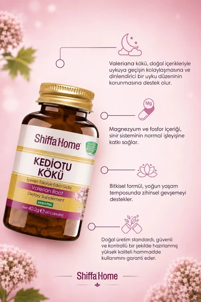 Kediotu Kökü Kapsülü (60 Kapsül) - Resim 2