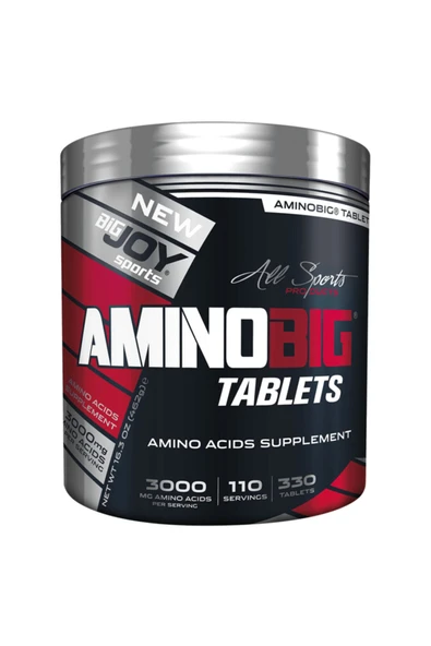 Bigjoy Sports Amino Big 330 Tablet 110 Servis Kompleks Aminoasit ürün görseli 1