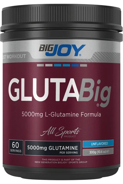 Bigjoy Glutabig Powder Aromasiz 300g ürün görseli 1