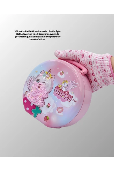 SAYARMARKT ŞİFRELİ KUMBARA PEMBE - Resim 4