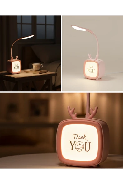 SAYARMARKT Ayarlanabilir LED Masa Lambası Şarjlı Modern Aydınlatma ürün görseli 1