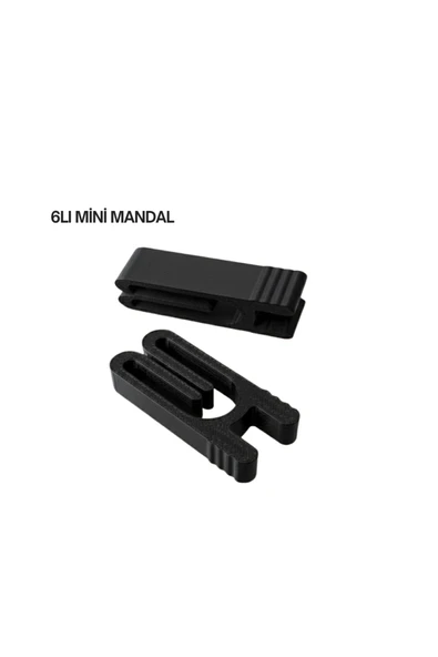 SAYARMARKT 6LI MİNİ MANDAL ürün görseli 1