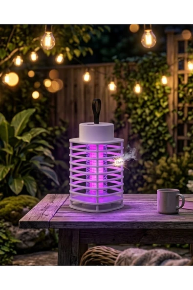 SAYARMARKT Akıllı Elektrikli Böcek Öldürücü Lamba UV Mor Işık Sessiz Gece Kullanımı Duvara Asılabilir ürün görseli 1