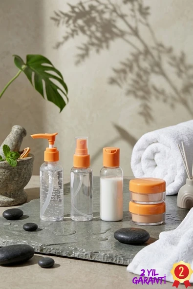 SAYARMARKT 5 Parça Kozmetik Seyahat Şişesi Seti 30 ml Hafif Yapı ürün görseli 1
