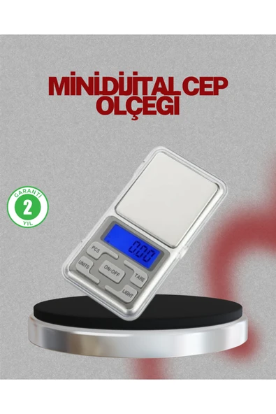 SAYARMARKT Mavi Işıklı LCD Ekranlı Hassas Tartı Terazisi ürün görseli 1