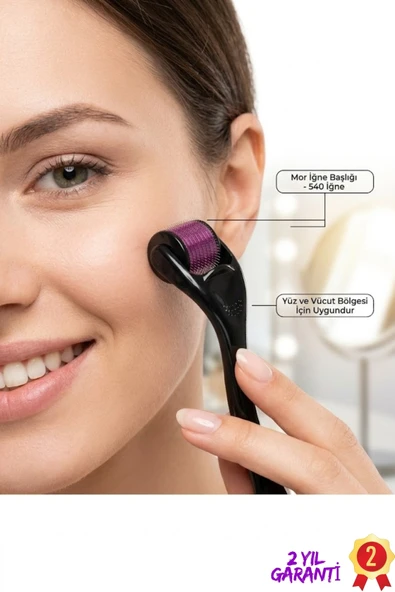 SAYARMARKT Profesyonel Derma Roller Cilt Yenileme ve Bakım Silindiri ürün görseli 1