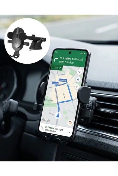 SAYARMARKT Araç İçi Telefon Tutucu Havalandırma Izgara Telefon Standı ürün görseli 1
