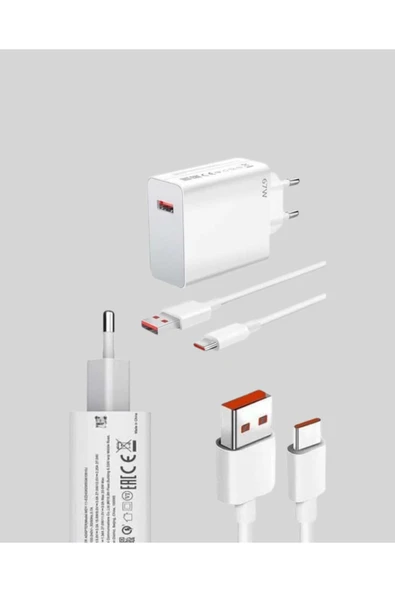 SAYARMARKT 67 Watt Type C Turbo Şarj Seti - Resim 3