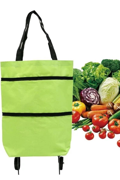 SAYARMARKT KATLANABİLİR ALIŞVERİŞ ÇANTASI - Resim 5