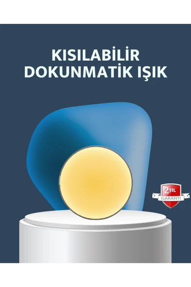 SAYARMARKT Hareket Sensörlü USB Şarjlı LED Gece Lambası Enerji Tasarruflu ürün görseli 1