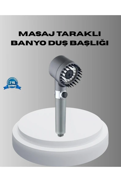 SAYARMARKT Spa Etkili Masaj Uçlu Duş Başlığı Ergonomik Tasarım ürün görseli 1