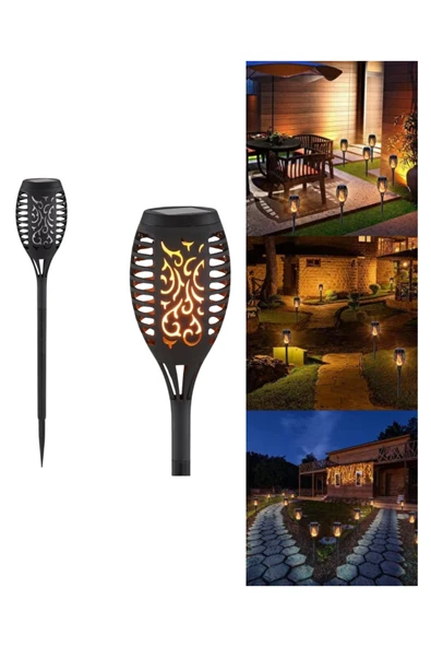SAYARMARKT Kullanışlı H12 BAHÇE LAMBASI - Resim 5