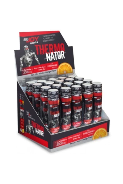 Bigjoy L-Karnitin Thermonator 3000 Mg 20 Ampul - Portakal Aroma L-carnitine ürün görseli 1