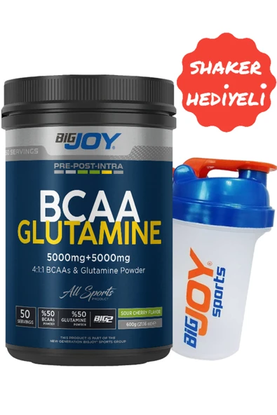 Bigjoy BIG2 Bcaa + Glutamine Vişne Aromalı 600g ürün görseli 1