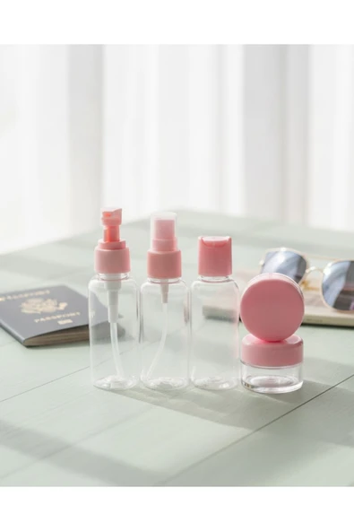 SAYARMARKT Seyahat İçin 5’li Kozmetik Dolum Seti 30 ml ürün görseli 1