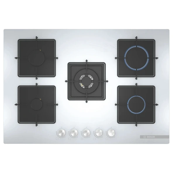 Bosch PNQ7B2O12O Serie 4 5 Gözü Gazlı Ankastre Ocak ürün görseli 1