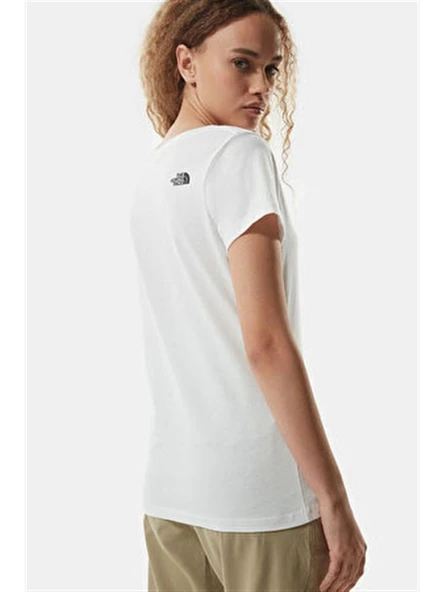 The North Face  Kadın S/S NeverStopExploring Tişört NF00A6PRLB11 - Resim 8