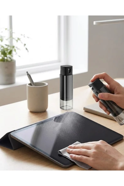 SAYARMARKT Çok Amaçlı Temizlik Sprey Şişesi Telefon Tablet Laptop Ekran Temizleme Kabı ürün görseli 1