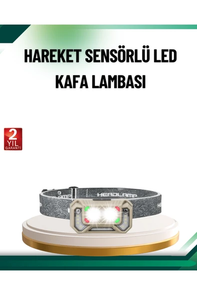 SAYARMARKT Şarjlı Wave Sensörlü LED Kafa Feneri Outdoor Kullanım ürün görseli 1