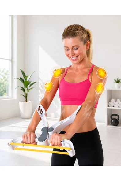 SAYARMARKT Taşınabilir Direnç Bantlı Ev Fitness Kol Güçlendirme Aleti ürün görseli 1