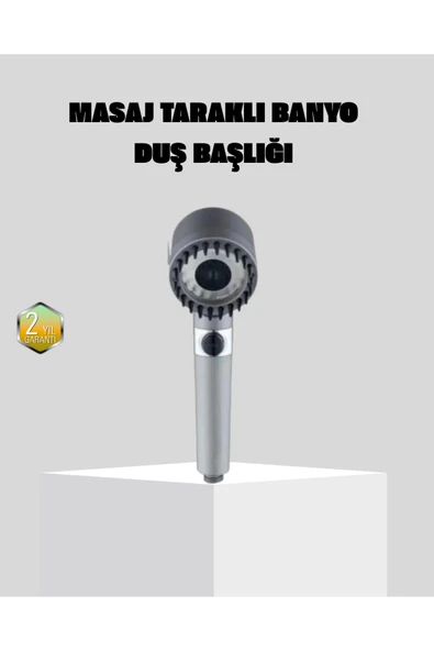 SAYARMARKT Yüksek Basınçlı Masajlı Duş Başlığı Su Tasarruflu ürün görseli 1