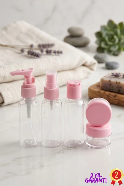 SAYARMARKT 5 Parça 30 ml Seyahat Dolum Şişesi Seti Hafif ve Taşınabilir ürün görseli 1