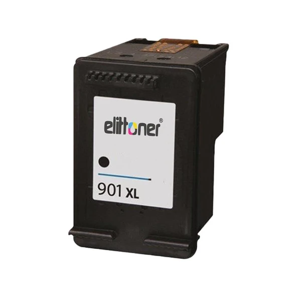 Elittoner HP 901XL Yüksek Kapasiteli Siyah Mürekkep Kartuşu CC654AE ürün görseli 1
