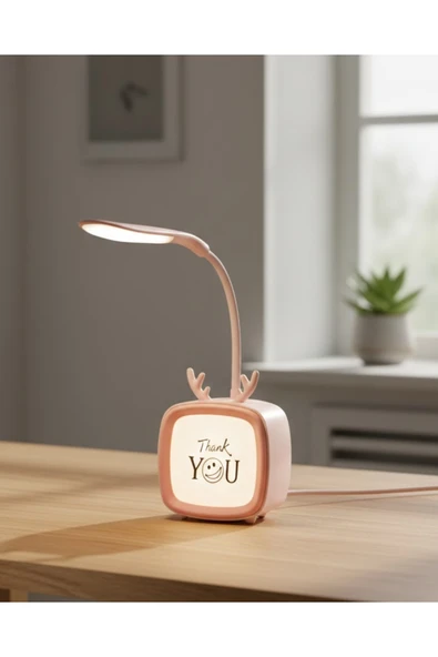 SAYARMARKT Esnek Gövdeli LED Masa Lambası Taşınabilir Gece Aydınlatması ürün görseli 1