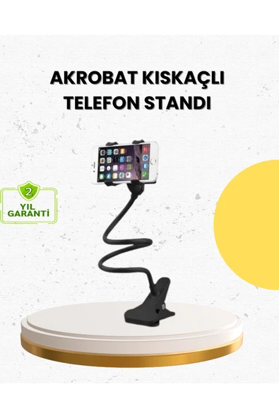 SAYARMARKT Masa ve Araç İçi Kullanıma Uygun Akrobat Telefon Tutucu ürün görseli 1