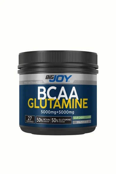 Bigjoy Bcaa Glutamin Vişne 324gr 27 Servis Bcaa Glutamine Amino Asit ürün görseli 1
