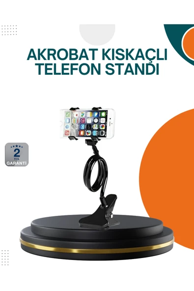 SAYARMARKT Eller Serbest Kullanım Sağlayan Masaüstü Telefon Tutucu ürün görseli 1
