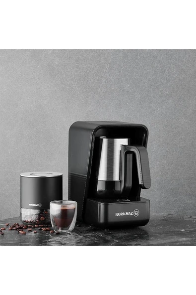 Korkmaz Moderna GriSatin Kahve Makinesi A863-01 ürün görseli 1