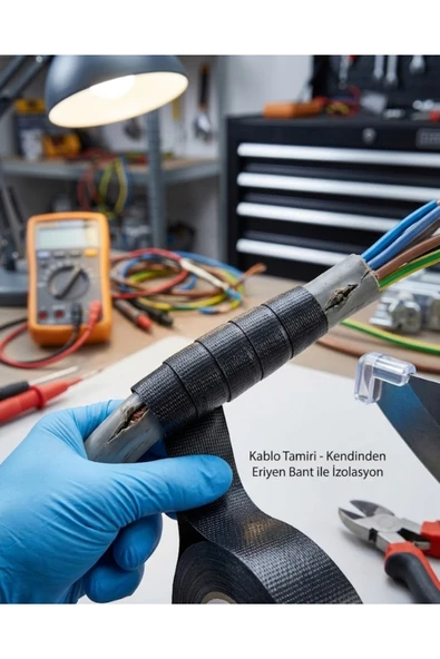 SAYARMARKT Kendinden Kaynaşan Eriyen Bant Su Geçirmez İzolasyon Bandı ürün görseli 1