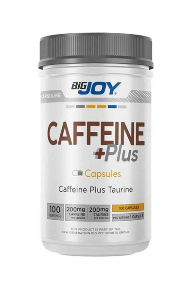 Bigjoy Sports Caffeine Plus 100 Kapsül ürün görseli 1